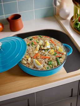 UMAI - Enameled Cast Iron Cookware 3.4L, Blue