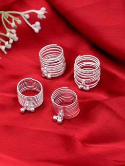 Silvermerc Designs - Set Of 2 Traditional Toerings