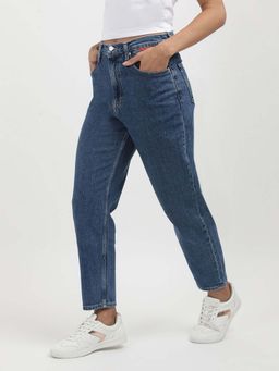 Tommy Hilfiger - Rinse Wash Relaxed Fit High Rise Jeans