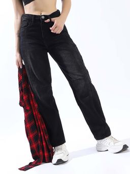 High Star - Women Washed Slouchy Fit Casual Jeans