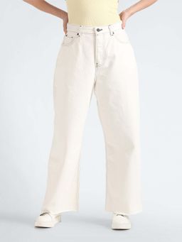 Tommy Hilfiger - Oversized Fit Cotton Mid Rise Jeans