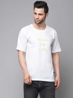 RIGO - Men White Oversized T-shirt