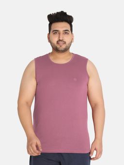 CHKOKKO - Men Purple Gym Tank Top Sports Vest