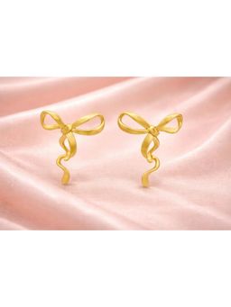 Miora - Gold Bow Earrings (2-12 Years)