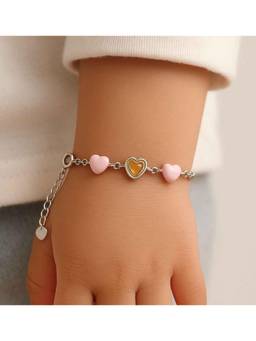 Miora - Pink Crownstone Link Bracelet (2-12 Years)