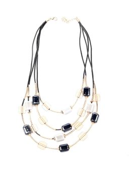 Odette - Women Multi-Color Metal Necklace