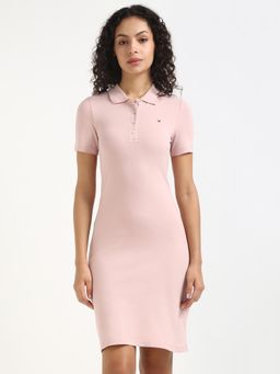 Tommy Hilfiger - Women Pink Solid Dress