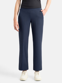 Jockey - Women Wz21 Microfiber Elastane Stretch Pant-Navy Blue