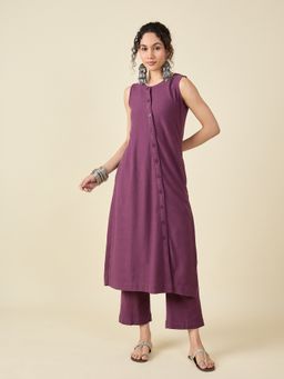 STADO - Mauve Textured Co-Ord Set