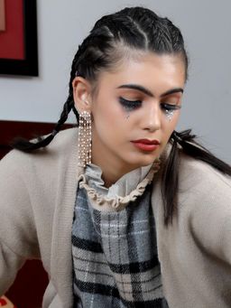 Odette - Tassel Gold Drop Earrings