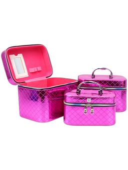 NFI Essentials - Pink Makeup Box (Set of 3) (L)
