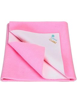 Creeva - Pink Solid Fleece Dry Sheet