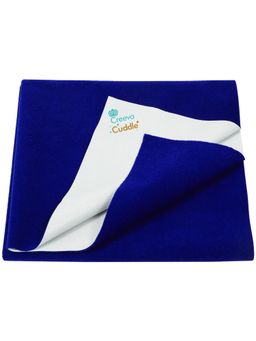 Creeva - Blue Solid Fleece Dry Sheet