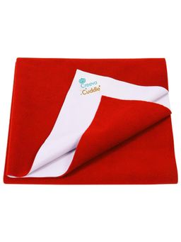 Creeva - Red Solid Fleece Dry Sheet