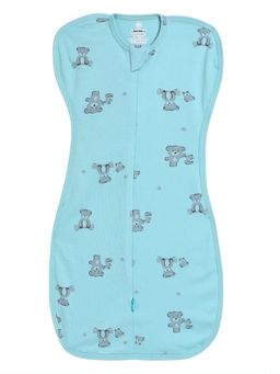 The Boo Boo Club - Blue Printed Cotton Sleeping Pod