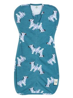 Cocoon Care - Blue Printed Bamboo Sleeping Pod