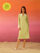 Green color option, Sold out, Currently selected