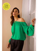 Green color option, Sold out, Currently selected