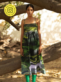 Doodlage - Ella Green Dress