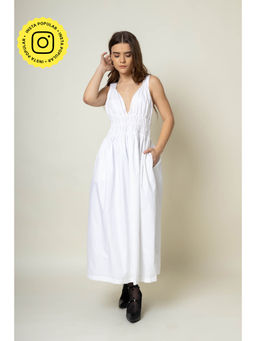 Doodlage - August White Dress