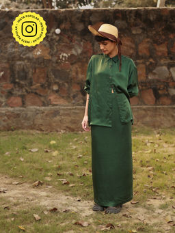 Doodlage - Abby Emerald Green Skirt