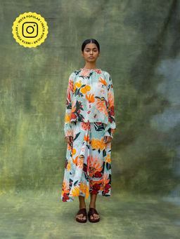 Doodlage - Aura Printed Top and Skirt (Set of 2)