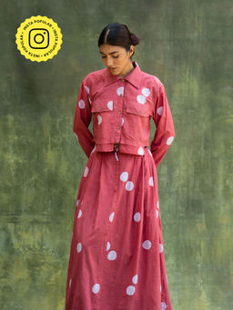 Doodlage - Austin Coral Shirt and Skirt (Set of 2)