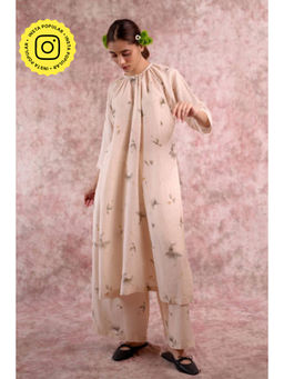 Doodlage - Hayde Beige Kurta with Palazzo