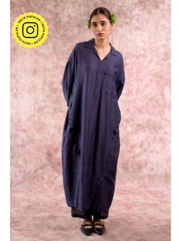 Doodlage - Blake Navy Blue Kurta with Pant