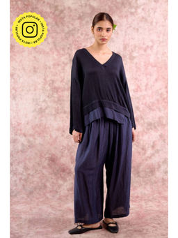 Doodlage - Savanna Navy Blue Tunic with Pant