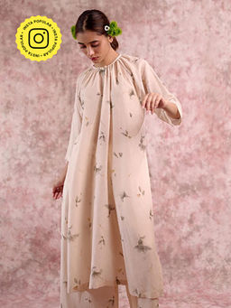 Doodlage - Hayde Beige Kurta
