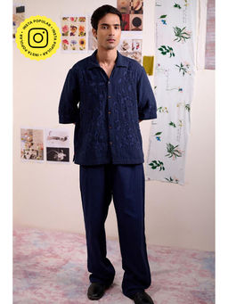 Doodlage - Navy Blue Regen Navy Pants