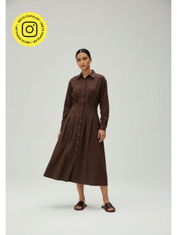 Doodlage - Womens Brown Cecile Dress