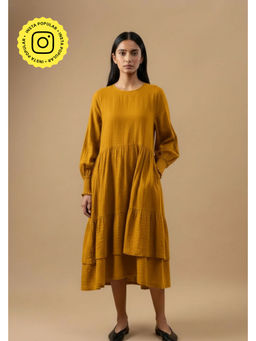 Doodlage - Womens Mustard Kara Amber Dress