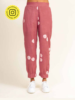 Doodlage - Coral Tucked Pants