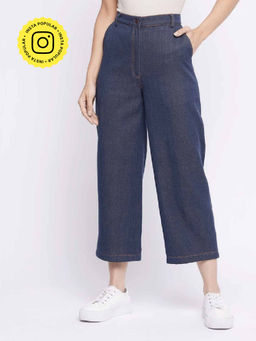 Doodlage - Wide Leg Upcycled Denim Pants