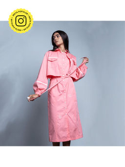 Doodlage - Janet Midi Dress with Jacket and Belt