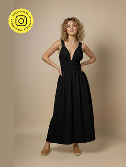 Doodlage - August Black Dress