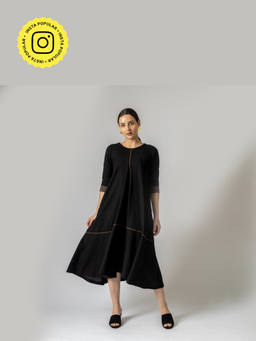 Doodlage - Jill Black Dress