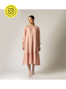 Doodlage - Yayoi Pink Midi Dress