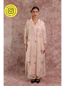 Doodlage - Blake Printed Beige Tunic with Pant Co-Ords