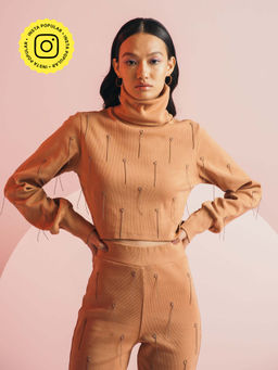 Essgee - Copacabana Turtle Top- Peachy Camel