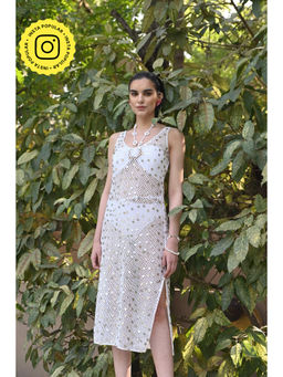 Essgee - Eve Mesh Dress - White