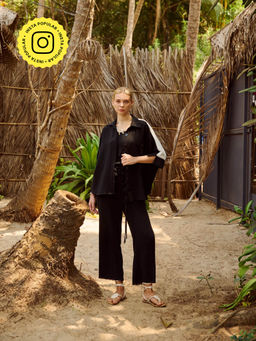 Essgee - Black Fleur Shirt