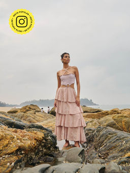 Essgee - Pink La Palm Dress