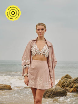 Essgee - Pink La Palm Skirt