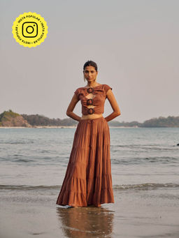 Essgee - Brown Diha Skirt