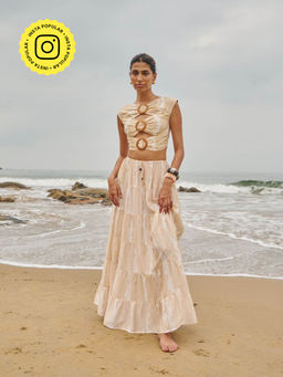 Essgee - Tan Feni Maxi Skirt