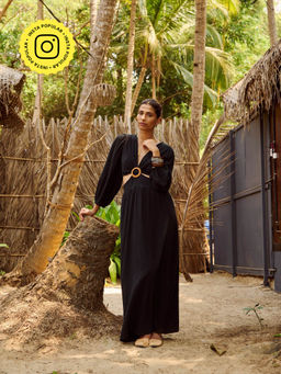 Essgee - Black Finora Maxi Dress