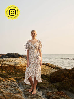 Essgee - Multi-Color Onya Wrap Dress
